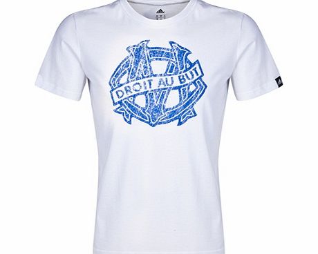 Adidas France Olympique de Marseille Core Graphic T-Shirt