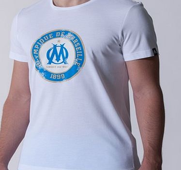 Adidas France Olympique de Marseille Graphic T-Shirt - White