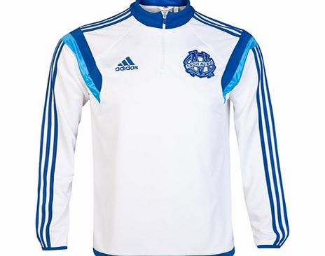 Adidas France Olympique de Marseille Training Top White F83955