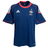 Adidas France Training Jersey - Blue/Red/White.