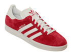 Gazelle II Ruby Red/R.White Suede Trainers