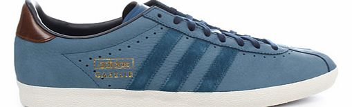 Adidas Gazelle OG Blue Leather Trainers