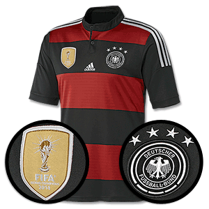 Adidas Germany Away 4 Star Shirt 2014 2015