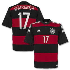 Adidas Germany Away Mertesaker Shirt 2014 2015