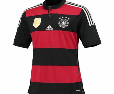 Germany Away Shirt 2014 - Four Stars Black M35024
