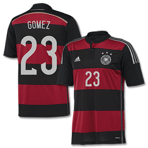 Adidas Germany Boys Away Gomez Shirt 2014 2015
