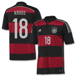 Adidas Germany Boys Away Kroos Shirt 2014 2015