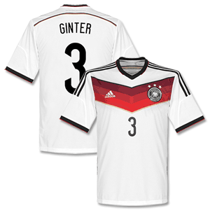 Adidas Germany Home Ginter Shirt 2014 2015