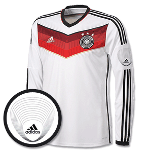 Adidas Germany Home L/S Shirt 2014 2015 inc adidas