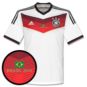 Adidas Germany Home Shirt 2014 2015 Inc Free Brazil