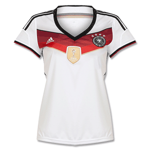 Adidas Germany Home Womens 4 Star Shirt 2014 2015