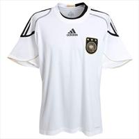Germany Training Jersey - White/Black/Gold.