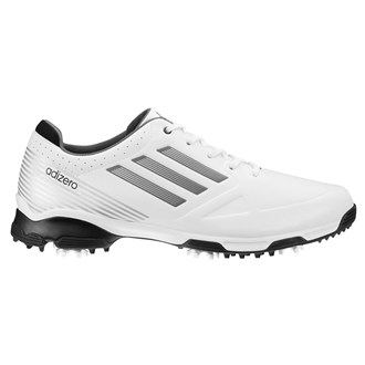Adidas Adizero 6 Spike Golf Shoe (White/Black)