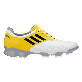 Adidas Adizero Tour Golf Shoe (White/Yellow) 2013