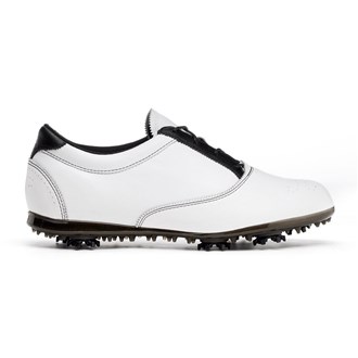 Adidas Ladies Adiclassic Golf Shoes (White/Black)