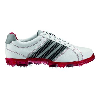 Adidas Golf Adidas Mens Adicross Tour Golf Shoes (White/Red)