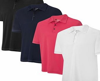 Adidas Golf Adidas Mens ClimaCool Pique Polo Shirt