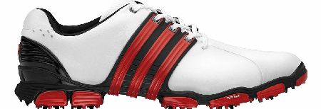 Adidas Tour 360 4.0 Golf Shoes White/Black/Red