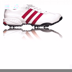 Adidas Golf Adidas University Golf Shoe White/Red
