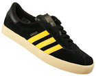 Adidas Gonzales Skate Black/Yellow Suede