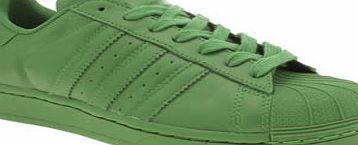 Adidas Green Superstar Supercolor Trainers
