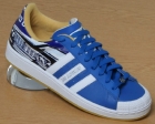 Adidas Half Shells Lo Blue/White Leather Trainers