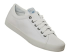 Indoor Tennis White Canvas Trainers