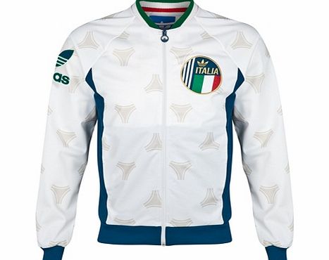 Italy Track Top White F77315