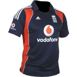 Junior England One Day Short Sleeve Cricket T-Shirt
