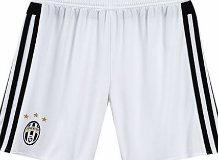 Adidas Juventus Home Shorts 2015/16 White S20856