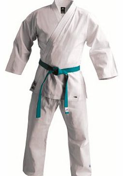 K220 Unisex Karate Uniform - White, 4/170 Cm