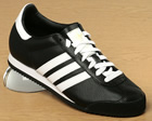 Adidas Kick 2 Black/White Leather Trainers