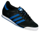 Adidas Kick Black/Blue/White Leather Trainers