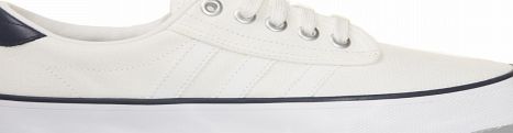 Adidas Kiel Off White/Off White Canvas Trainers