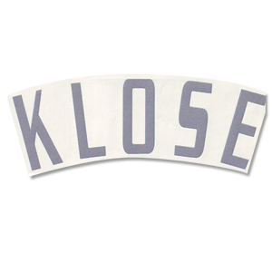 Adidas Klose (Name Only) 04-05 Germany Away Official