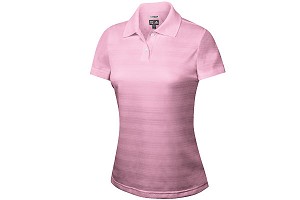 Ladies ClimaCool Textured Solid Polo