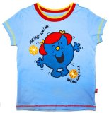 Adidas Little Miss Giggles T-Shirt 6 to 7 Years Ice Blue