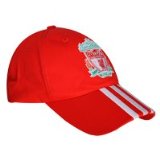 Adidas Liverpool FC Three Striped Cap - Scarlet