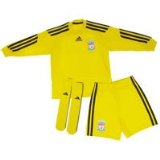 Adidas Liverpool Home Goalkeeper Kit 2009/10 - Sun/Phantom - Infants - 22-24 Chest 3-4 years