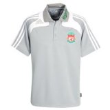 Adidas Liverpool Polo Top - Light Onix/White - L 44`/112cm Chest