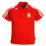 Adidas Liverpool Polo Top - Light Scarlet/Light Scarlet - Kids - Boys L 30`-32`/81cm Chest 12 Years