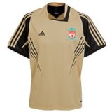 Adidas Liverpool UEFA Champions League Training Jersey - Gold/Black/Gold - XL 46`/117cm Chest