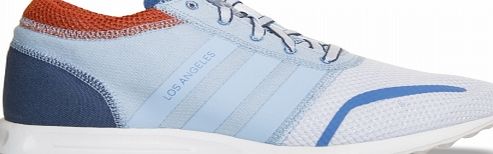 Adidas Los Angeles Pearl/Sky Blue Woven Trainers