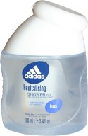 Adidas (m) Revitalising Shower Gel 100ml Fresh Active Skincare