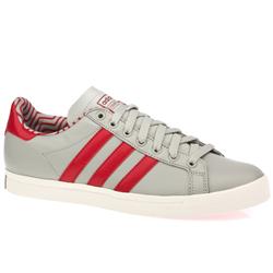 Adidas Male Court Star Lea Leather Upper in Grey