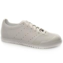 Adidas Male Indoor Super Clean Leather Upper in White