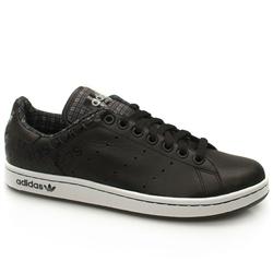 Adidas Male Stan Smith Leather Upper in Black and Blue
