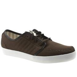 Male Summer Deck Fabric Upper in Brown