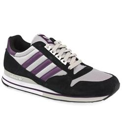 Adidas Male Zx 500 Suede Upper in Black and Purple