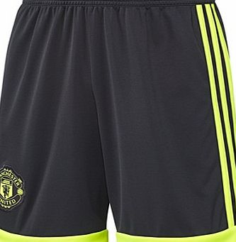 Adidas Manchester United Away Goalkeeper Shorts 2015/16